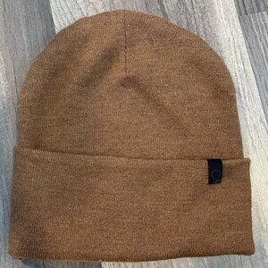 brown Lululemon beanie